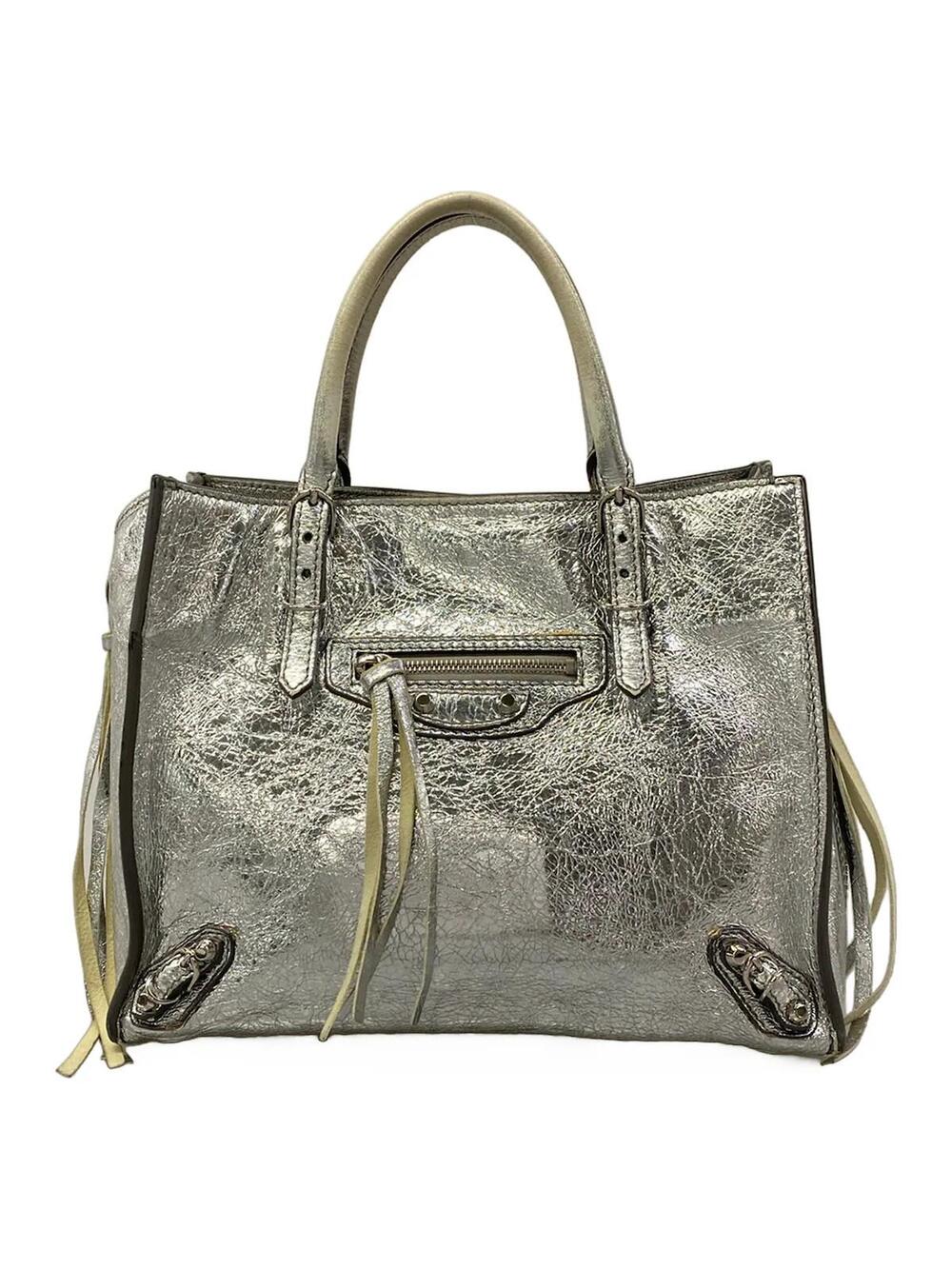 Balenciaga Mini Papier A4 Silver #347050B54B